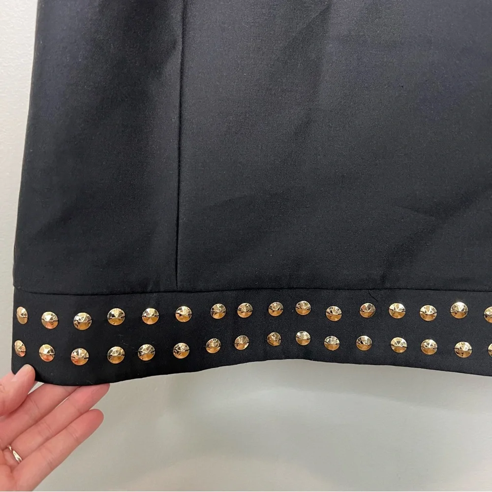 TRACY REESE Gold and Black Keyhole Classic Dress size 10